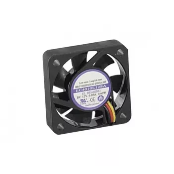 Ventilateur de boîtier Exertis Connect 40 mm – palier lisse longue durée, 3 broches, 2500 RPM, 19 dBA, noir 910181