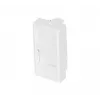 Entrée modulaire vide Exertis Connect Dexlan 45 x 22,5 mm pour 2 x RJ45 Keystone, montage encastré, RAL 9003 blanc signal 911731