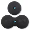 SCHILDKRÖT ensemble de massage Dual, 2 pièces : 1 Peanut Ball (env. 80 x 160 mm), 1 Massage Ball – 1 pièce (960134)