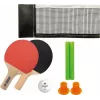 DONIC SCHILDKRÖT Mini Table Tennis Set - 2 FSC Bats (140 x 90 mm), Ball, Net 788460