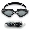 SCHILDKRÖT Murano Adult Swimming Goggles, White/Black, Soft Silicone Seals, Split Strap, Anti-Fog, UV Protection 940056