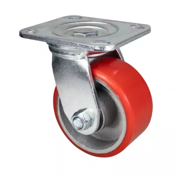 Wagner design yourself Heavy-Duty Swivel Castor RO 0116 Red (4011601)