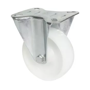 Wagner design yourself Transportgeraete-Bockrolle RO 8500 silber (4850001) Fixed Castor Wheel 80 mm 100 kg