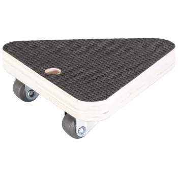 Wagner design yourself Transport Roller MM 1314 Brown 140 x 140 x 43 mm up to 100 kg (20131401)