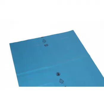 DEISS Heavy-Duty Refuse Sacks STANDARD Type 100, 240 L, Blue, 100 Pieces (20101)
