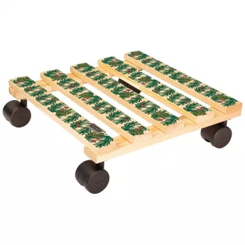 WAGNER design yourself Plant Trolley GH0653 Square Wood 29x8 cm 20065301