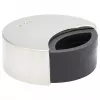 Wagner design yourself EH 5151 butoir de porte en zamak avec tampon en caoutchouc, chromé, Ø50 mm, à visser, argent 15515111