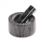 Kesper Piesta ensemble mortier et pilon en marbre, noir