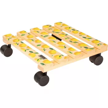 WAGNER design yourself Plant Roller GH0644 Square Wood Motif 29 x 8 cm, 1 pc 20064401