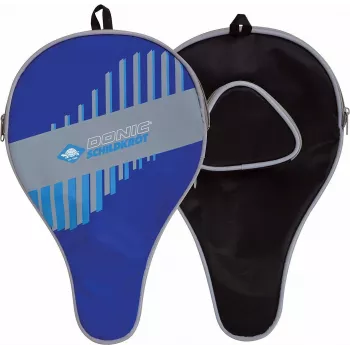 DONIC SCHILDKRÖT housse de raquette de tennis de table Classic, bleue, pour 1 raquette et 3 balles, polyester 818508