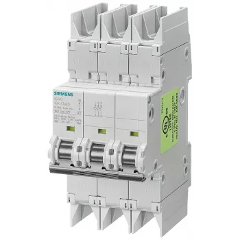 Siemens SENTRON 5SJ4 disjoncteur miniature 3 pôles, courbe C, 16 A, 6 kA, 400 V AC 5SJ43167HG42