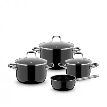 WMF Fusiontec Essential Pro ensemble de 4 pièces de cuisson noir 3201114047