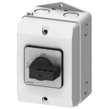Siemens 3LD20842GP21 interrupteur-sectionneur de charge 3 pôles, 25 A, 690 V AC, IP65 frontal
