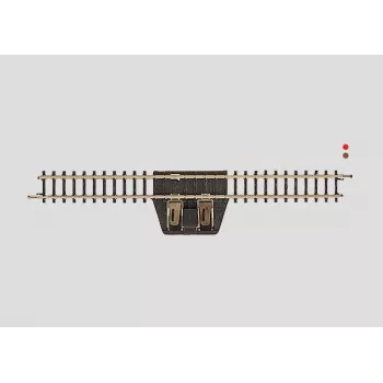 Märklin voie Z raccordement droit 8590 (110 mm, noir/jaune)