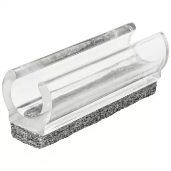 Patins de meuble à clipser Wagner design yourself EH 0690, plastique, pieds ronds 12 mm, lot de 4, blanc 15069099