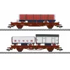 Märklin 45042 ensemble de 2 wagons de marchandises Circus Busch de la DR H0