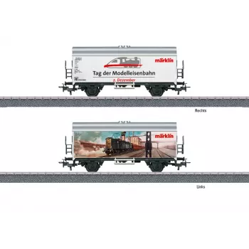 Wagon de marchandises couvert Märklin 044226 H0 « Tag der Modellbahn 2025 »