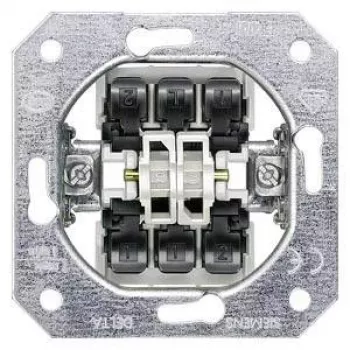 Interrupteur pour store/volet roulant Siemens DELTA 5TA21180KK, blanc polaire