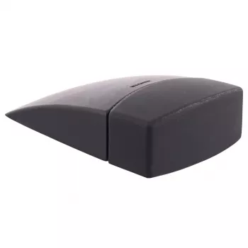 Wagner design yourself EH 5150 Floor-Mounted Door Stopper, Die-cast Zinc and Plastic, Matte Nickel, 45 mm Height 15515011
