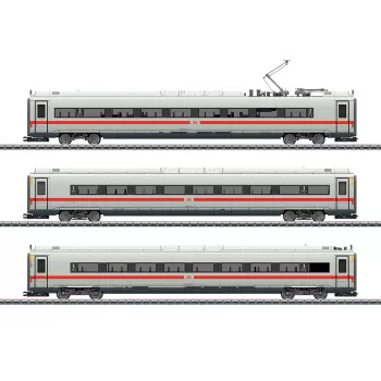 Märklin 43726 Ensemble de voitures complémentaires pour l'ICE 4, échelle HO, gris