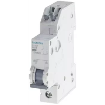 Siemens 5SJ61106KS Disjoncteur miniature 1 pôle B 10 A 6 kA 230/400 V AC borne à insertion