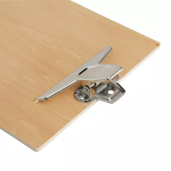 MAUL MAULtilia Clipboard A4, Hardboard, Brown 2394570