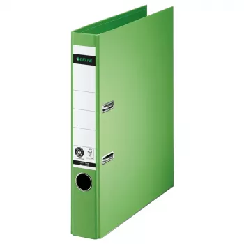 LEITZ 180° Classeur à levier A4 50 mm vert clair carton 1008-00-50