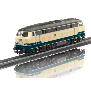 Märklin 39215 Locomotive diesel H0 série 218 DB bleu océan mfx+ son et LED