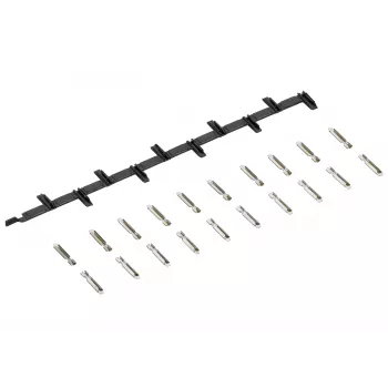 Märklin Ensemble de languettes de séparation et de connexion pour voie Z (10 languettes de séparation, 20 languettes de connexion) 08954