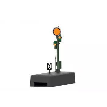 Signal de blocage lumineux H0 Märklin 70361 (Sh0/Sh1) avec éclairage LED
