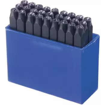 Ensemble de 27 poinçons à lettres Brüder Mannesmann 3 mm (243-B-3MM)