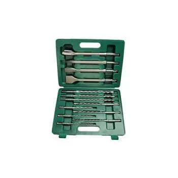 BRÜDER MANNESMANN MAN 12588 - ensemble de 13 forets et burins SDS-Plus pour marteau perforateur