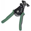 Pince à dénuder automatique BRÜDER MANNESMANN, verte avec ressort de rappel, mâchoires en acier SK5, 0,2-6,0 mm² (M10981)