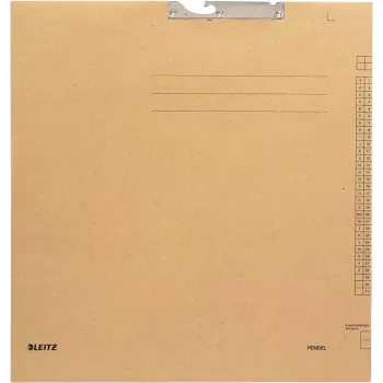 Chemise suspendue pour films radiographiques LEITZ, très grand format, brun naturel 2050-00-00