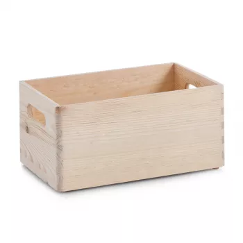 Jeu de 3 caisses polyvalentes Zeller 13320, bois résineux