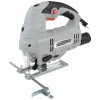 Scie sauteuse pendulaire électronique BRÜDER MANNESMANN M12781 800 W avec mouvement pendulaire 4 positions, changement de lame sans outil, 0-3000 coups/min, profondeur de coupe bois 80 mm