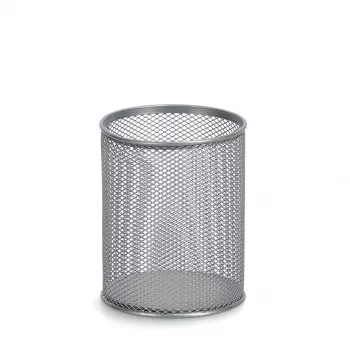 Grand pot à crayons ZELLER, aluminium, 17705