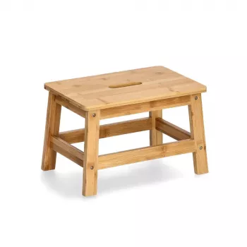Banc en bambou Zeller 38,5 x 26 x 25 cm naturel 18983