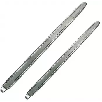 Jeu de démonte-pneus Brüder Mannesmann 658-400, 2 pièces, acier chrome-vanadium, 400 mm