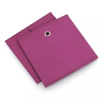 Boîte de rangement ZELLER en non-tissé, violet (14115)
