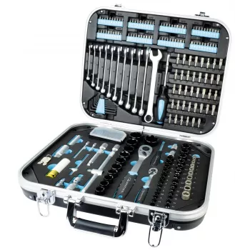 Ensemble d'outils 233 pièces BRÜDER MANNESMANN QUANTOOL Q25101 en mallette moulée