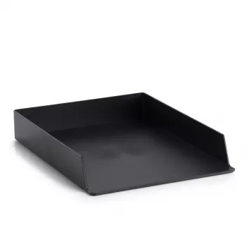 Zeller Bac à courrier noir (18193)