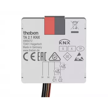 Theben KNX Push Button Interface Binary Input 2-Channel TA 2.1 KNX (4969272)