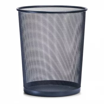 Corbeille à déchets Zeller Meshline 17,5 l anthracite (17741)