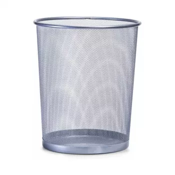 Corbeille à papier ZELLER MESHLINE 17,5 L, aluminium 18101