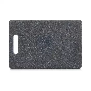 Planche à découper Zeller aspect granit, anthracite 26056