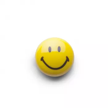 Ensemble d'aimants Smiley Zeller 6 pièces 3 cm jaune 11204