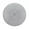 Zeller 6-Piece Silver Cut-Out Placemat Set (27002)