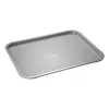 Plateau fast-food APS 410 x 305 mm, polypropylène gris, hauteur 20 mm, 1 pièce (538)