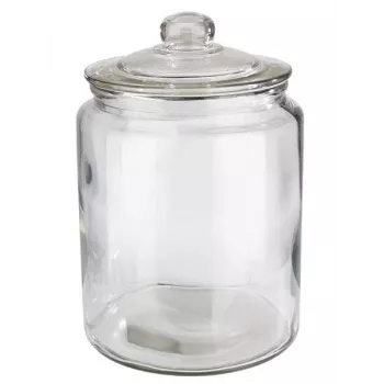 Bocal de conservation en verre APS CLASSIC 6,0 litres avec couvercle en verre et joint 82253